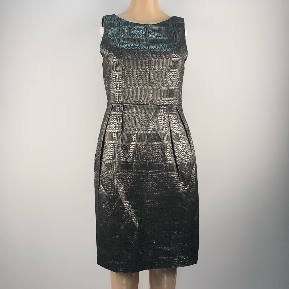 Darling short sleeve silver dress